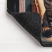 Maine Coon Cat Mousepad (Ecke)