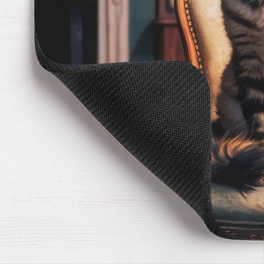 Maine Coon Cat Mousepad (Ecke)