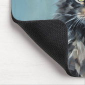 Maine Coon cat Mousepad (Ecke)
