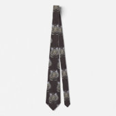 Maine Coon Cat Neck Tie Krawatte (Vorderseite)