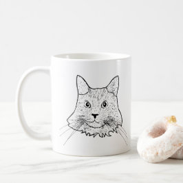 Maine Coon Cat Personalisiert Kaffeetasse