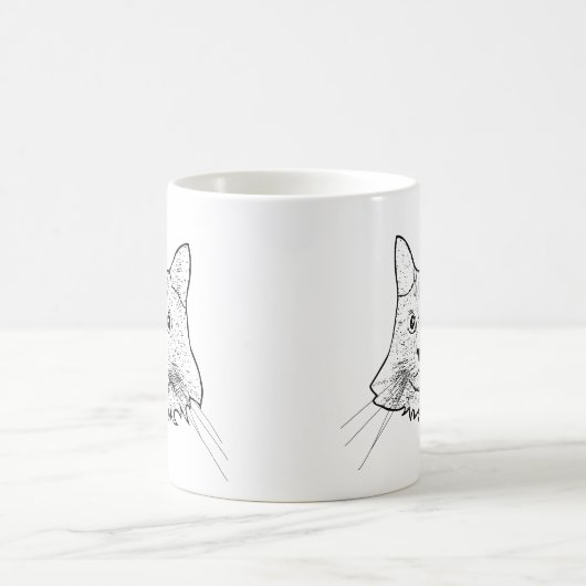 Maine Coon Cat Personalisiert Kaffeetasse (Mittel)