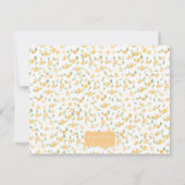 Maine Coon Cat Personalisiert Stationery Mitteilungskarte (Rückseite)