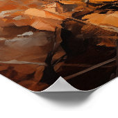 Maine Coon cat Poster (Ecke)