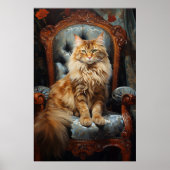 Maine Coon cat Poster (Vorne)
