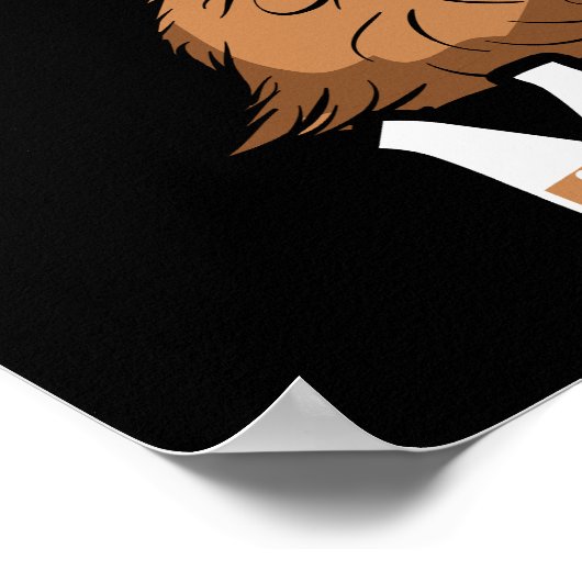 Maine Coon Cat Poster (Ecke)