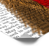 Maine Coon Cat Poster (Ecke)