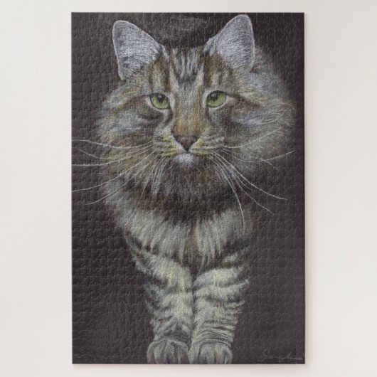 Maine Coon Cat Puzzle (Vertikal)