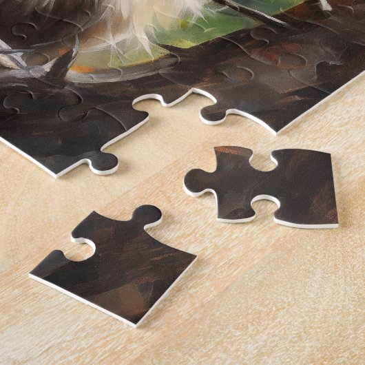 Maine Coon cat Puzzle (Seite)