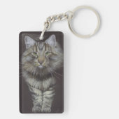 Maine Coon Cat Schlüsselanhänger (Rückseite)