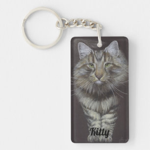 Maine Coon Cat Schlüsselanhänger