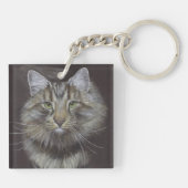 Maine Coon Cat Schlüsselanhänger (Rückseite)