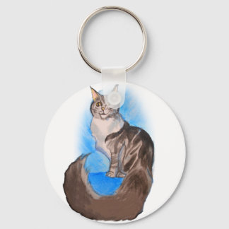 MAINE Coon Cat Schlüsselanhänger