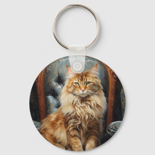 Maine Coon cat Schlüsselanhänger