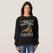 Maine Coon Cat Sweatshirt (Vorne ganz)