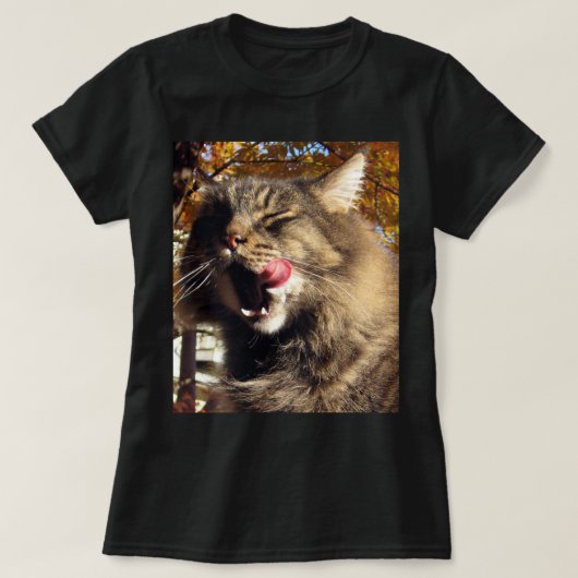 Maine Coon Cat T - Shirt (Design vorne)