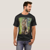 Maine Coon cat T-Shirt (Vorne ganz)
