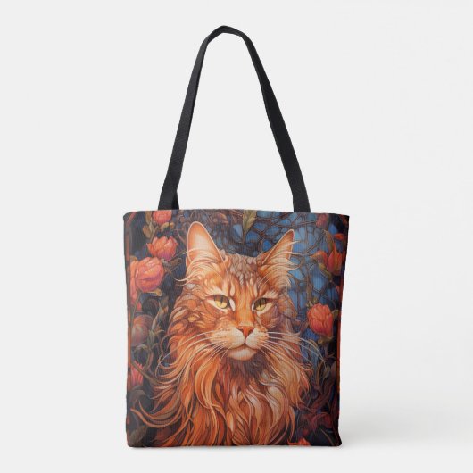 Maine Coon cat Tasche (Rückseite)