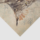 Maine Coon Cat Watercolor Seidenpapier (Detail)