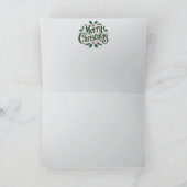 Maine Coon Christmas Cookies Card Karte (Innenseite)
