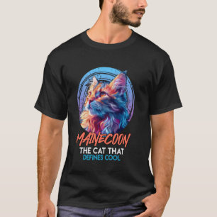 MAINE COON DIE KATZE, DIE COOL DEFINIERT Vintage K T-Shirt