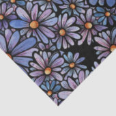 Maine Coon Dilute Calico Cat Lila Daisy Seidenpapier (Ausschnitt)