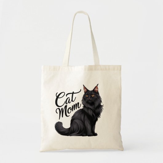 Maine Coon Empire Cat Mama Tote Bag II Tragetasche (Vorne)