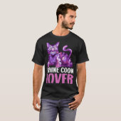 Maine Coon für Katze T-Shirt (Vorne ganz)