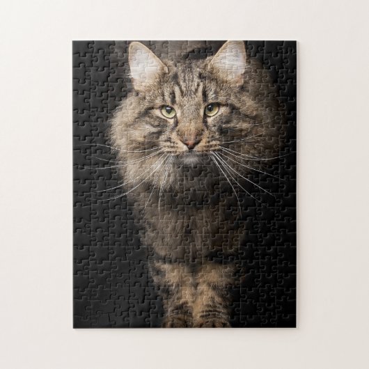 Maine Coon Großkatze Puzzle (Vertikal)