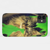 Maine Coon in Tree Case-Mate iPhone Hülle (Rückseite (Horizontal))