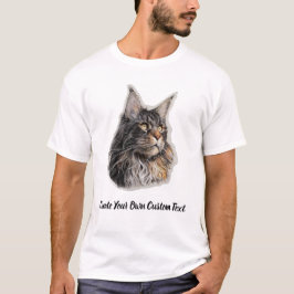 Maine Coon Katze Erstellen Sie Ihren eigenen benut T-Shirt