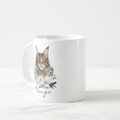 Maine Coon Katze Kaffeetasse (Vorderseite Links)