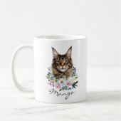Maine Coon Katze Kaffeetasse (Links)