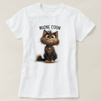 Maine-Coon-Katze T-Shirt
