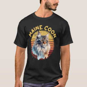Maine Coon Katzenliebhaber Maine Coon Katzenbesitz T-Shirt