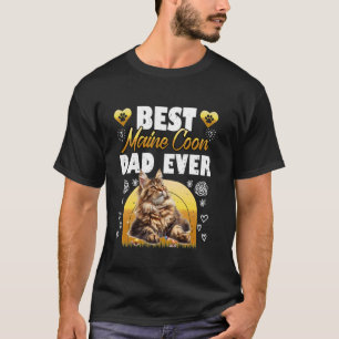 Maine Coon Katzenpapa BESTER MAINE COON VATER Alle T-Shirt