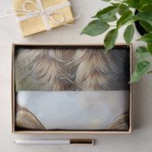 Maine Coon Kitten Portrait Decoupage Seidenpapier (Geschenk)