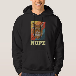 Maine Coon Kitten Whiskers House Cat Cat Motif Hoodie