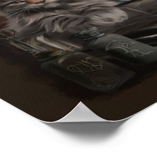 Maine Coon Kittens Poster (Ecke)