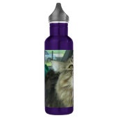 Maine Coon kitty Edelstahlflasche (Links)