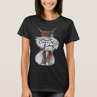 Maine Coon Lady T-Shirt