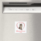 Maine Coon Magnet (In Situ (Geschirrspüler))
