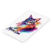 Maine Coon Magnet (Linke Seite)
