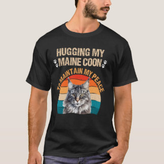 Maine Coon, MEINE MAINE MÜNZEN ZUR FRIEDENSBEHALTU T-Shirt