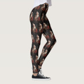 Maine Coon mit Weihnachten Leggings (Rechts)