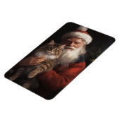 Maine Coon mit Weihnachten Magnet (Linke Seite)