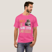 Maine Coon MUSS GEHEN. MAINE COON. BYE Funny Vinta T-Shirt (Vorne ganz)