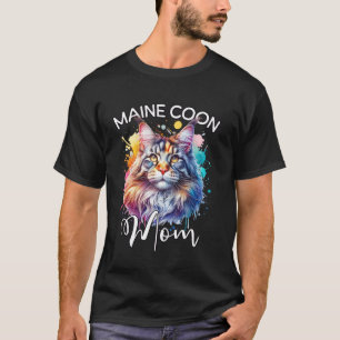 Maine Coon Mutter Katze Mutter Maine Coon T-Shirt