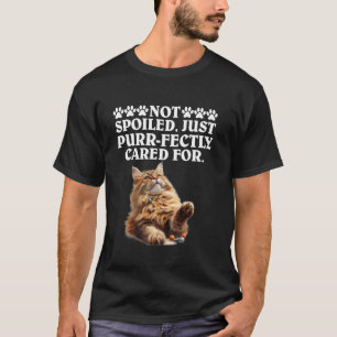 Maine Coon NICHT NUR PRAKTISCH FÜR FU SORGEN T-Shirt