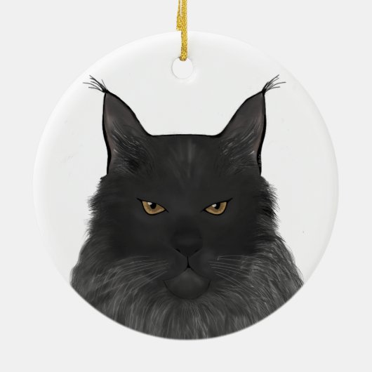 Maine Coon Ornament (Hinten)